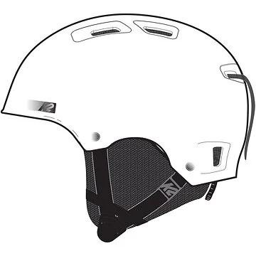 Kask męski K2 VERDICT white