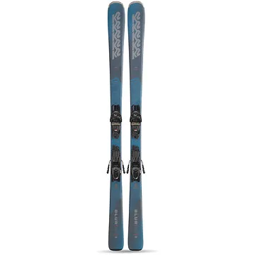 Narty męskie K2 BLUR 76 - M3 10 Compact Quikclik 80mm black - anthracite SET
