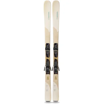Narty damskie K2 BLUR 79 W - M3 10 Compact Quikclik 80mm black - anthracite SET