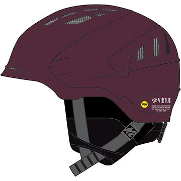 Kask K2 VIRTUE fioletowy
