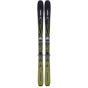 Narty męskie K2 MINDBENDER 90 C -  M3 11 Compact Quikclik 100mm black - anthracite SET
